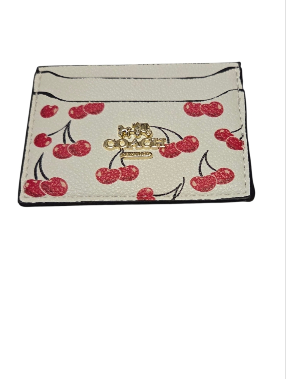 Women’s COACH Boxed Essential Cherry Print Leather Set - Picture 3 of 11
